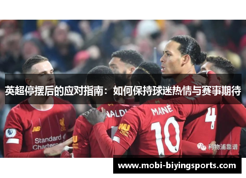 英超停摆后的应对指南:如何保持球迷热情与赛事期待 英超停摆后的应对指南:如何保持球迷热情与赛事期待